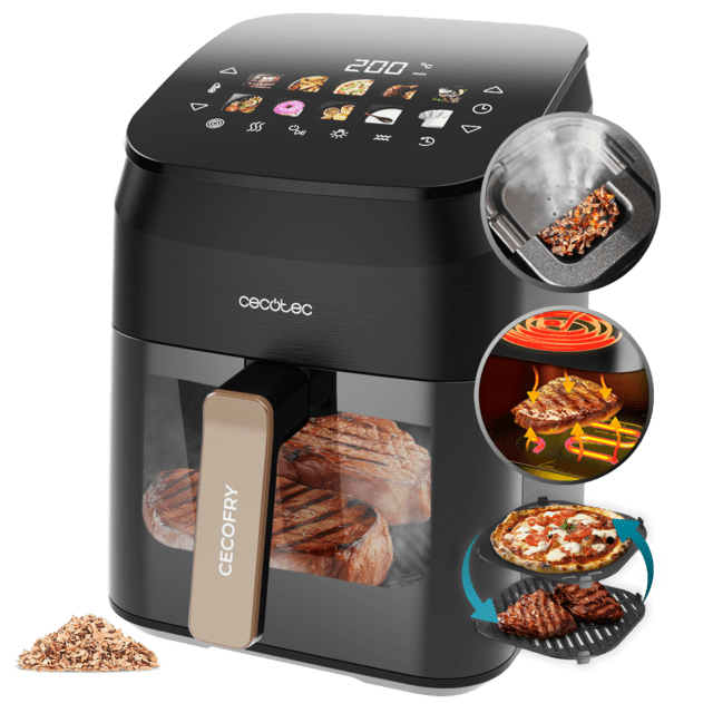 Freidora de aire Cecotec Cecofry&Grill Smokin' 4500
