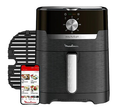 FREIDORA MOULINEX EZ501810 1400W AIRE CALIENTE AIRFRYER 4,2 L BANDEJA PRECONGELADOS