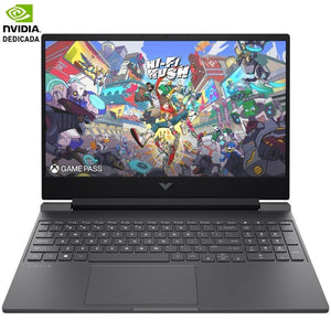 Portátil Gaming HP Victus 15-FB3709NS Ryzen 7 8845HS/ 16GB/ 1TB SSD/ GeForce RTX 4050/ 15.6"/ Sin Sistema Operativo