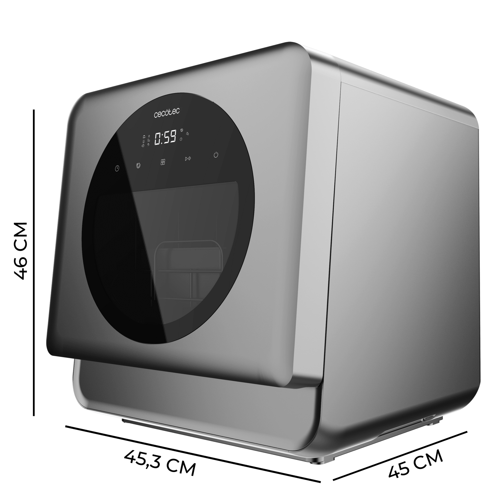 Bolero Aguazero 1150 Dark Lavavajiillas compacto