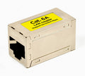 NCA-LC6S-01 cambiador de género para cable RJ-45 Beige