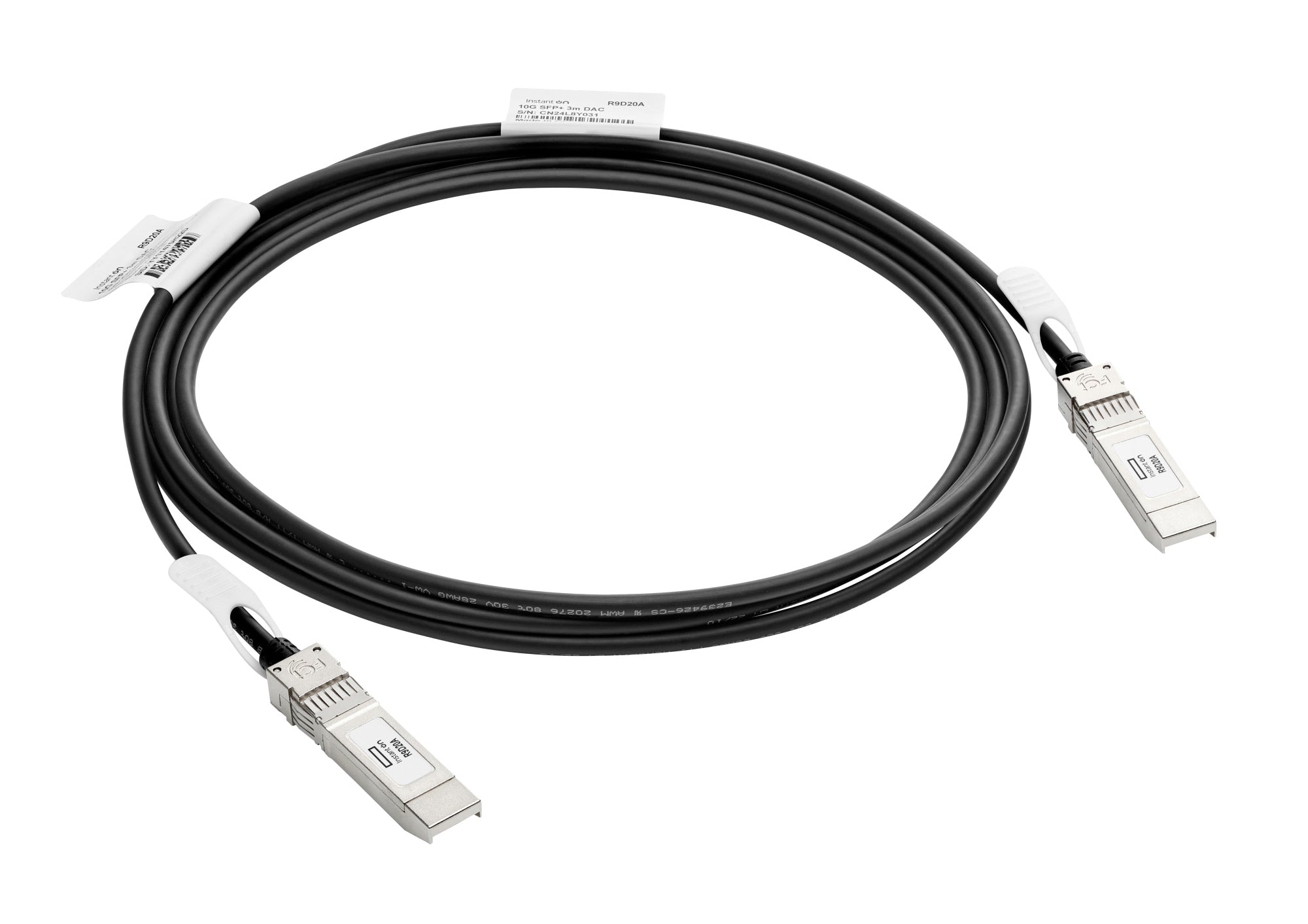 Aruba Networking Networking Instant On 10G SFP+ to SFP+ 3m Direct Attach Copper Cable