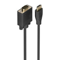 Cable Conversor HDMI a SVGA, HDMI A/M-SVGA/M, Negro, 1.5m