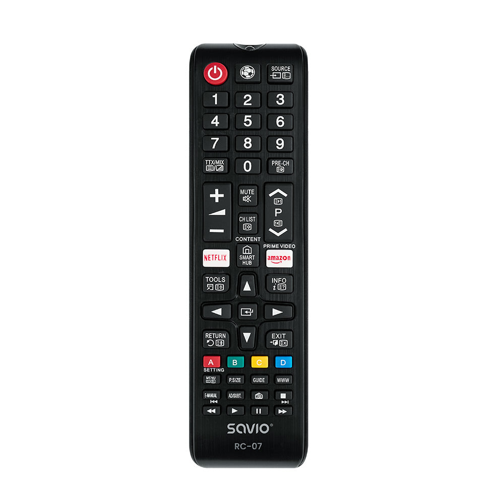 RC-07 do TV Samsung mando a distancia IR inalámbrico TV, Sintonizador de TV Botones