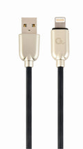 CC-USB2R-AMLM-1M cable de conector Lightning Negro