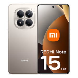 Redmi Note 15 Pro 5G 17,4 cm (6.83") SIM doble Android 15 USB Tipo C 8 GB 512 GB 6580 mAh Titanio
