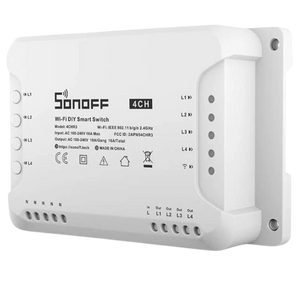 Sonoff 4CHR3 - Relé WiFi inteligente de 4 canales