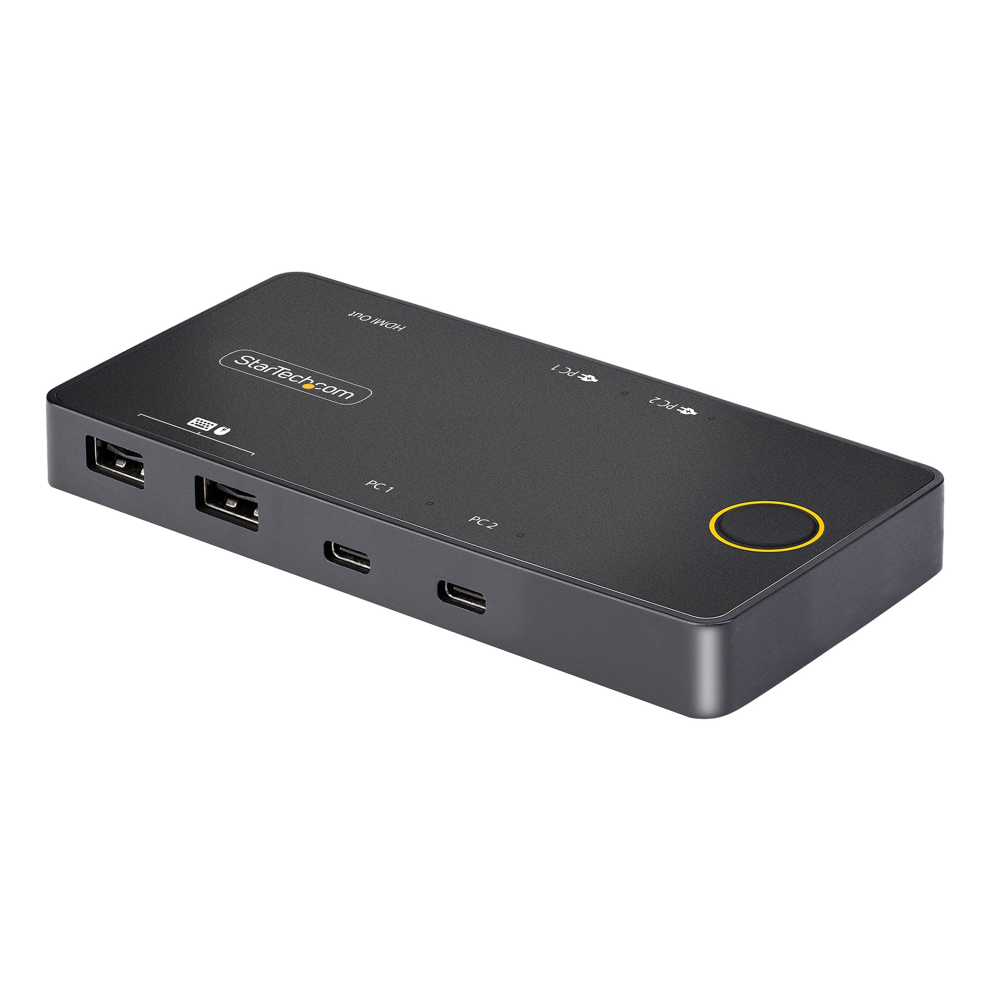 C2-H46-UC2-PD-KVM interruptor KVM Negro
