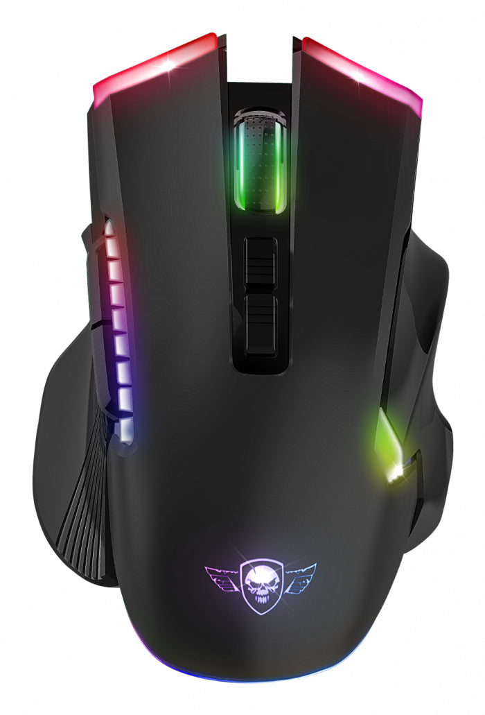 ELITE M70 ratón Juego mano derecha RF Wireless + Bluetooth Óptico 4800 DPI