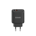 LA-06/B USB Quick Charge Power Delivery 3.0 30W Internal charger Auriculares, Ratón, Tableta, Teléfono, Ver Negro Exterior