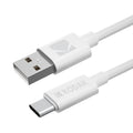 30425965 cable USB 1 m USB A USB C Blanco