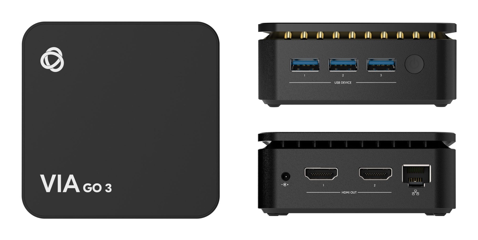 VIA-GO3 sistema de presentación inalámbrico HDMI Escritorio