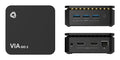 VIA-GO3 sistema de presentación inalámbrico HDMI Escritorio