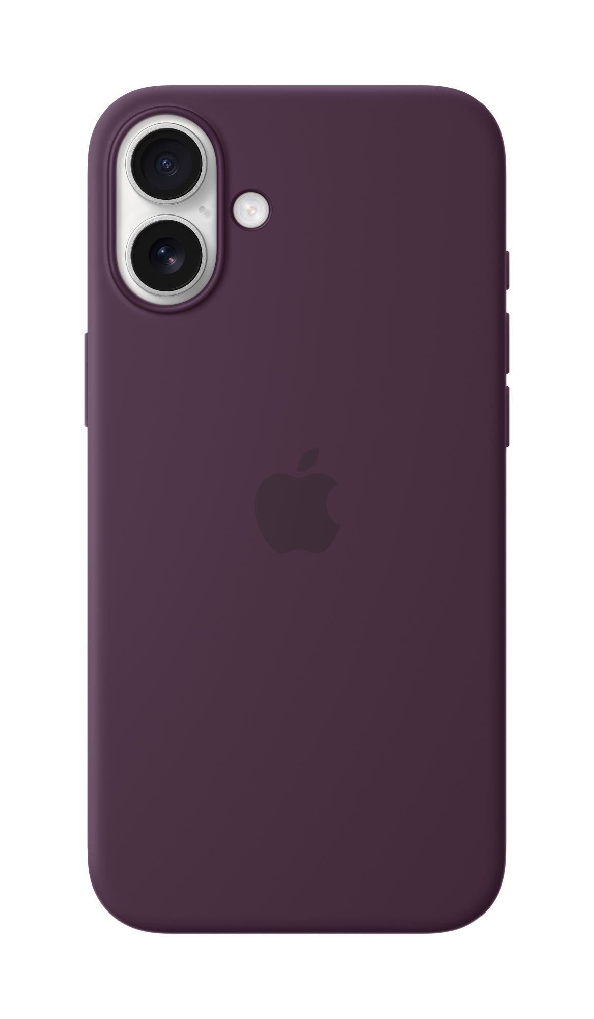 Funda de silicona con MagSafe para el iPhone 16 Plus - Ciruela