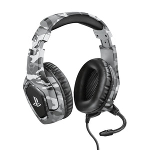GXT 488 Forze PS4 Auriculares Alámbrico Diadema Juego Negro, Gris