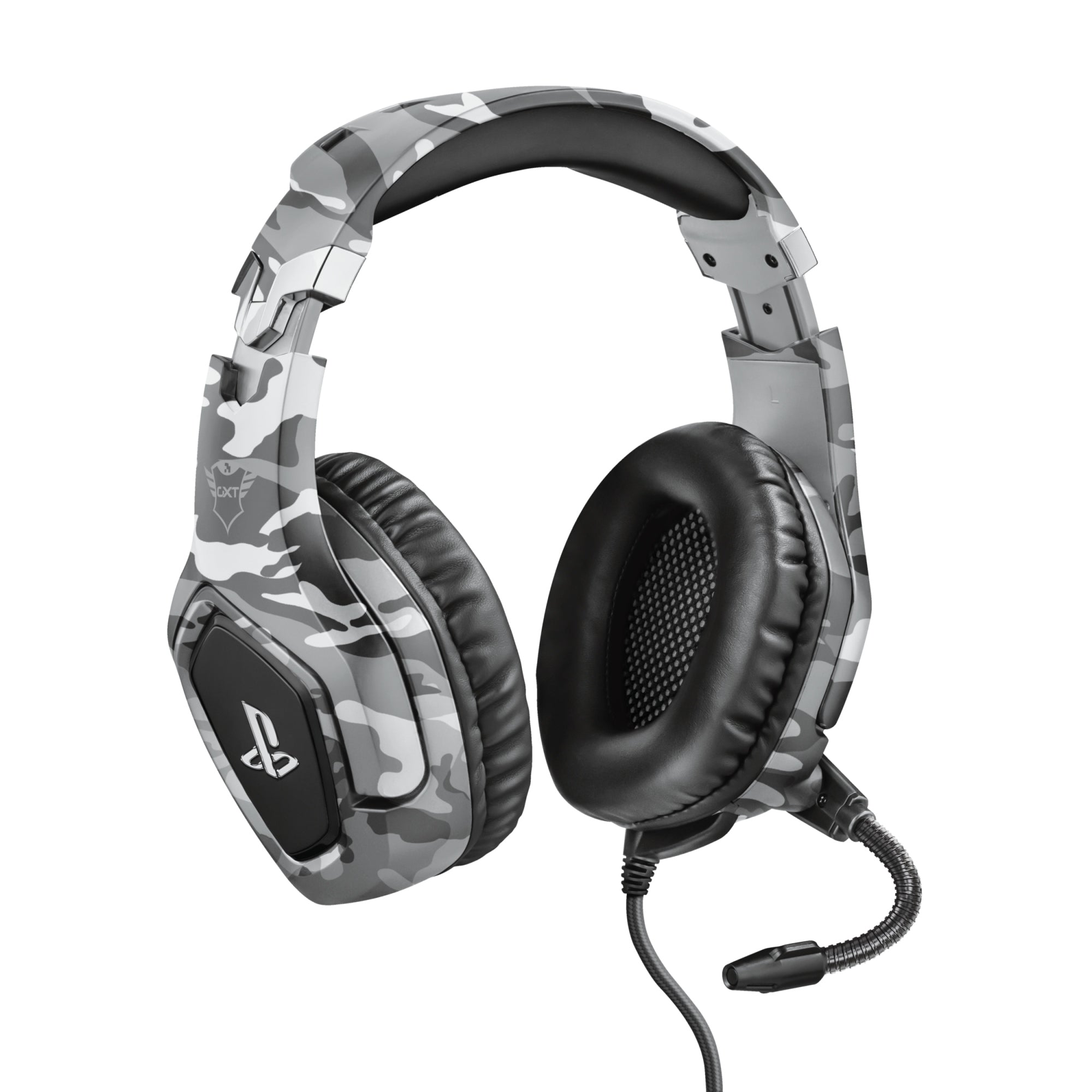 GXT 488 Forze PS4 Auriculares Alámbrico Diadema Juego Negro, Gris