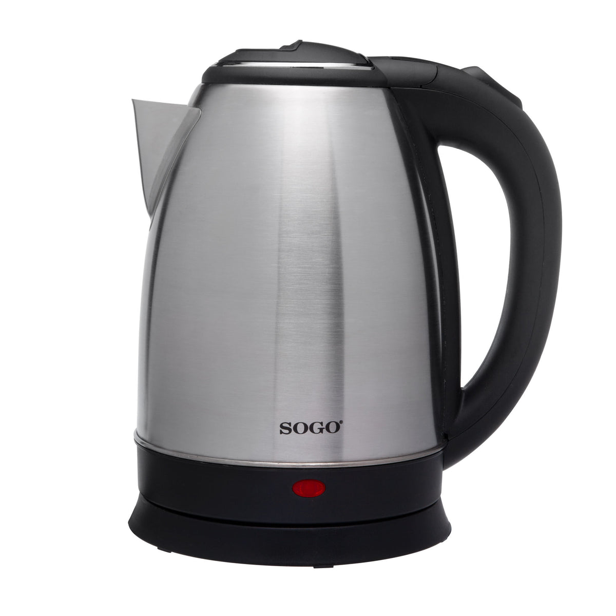 KET-SS-5790-SS tetera eléctrica 1,8 L 1500 W Negro, Acero inoxidable
