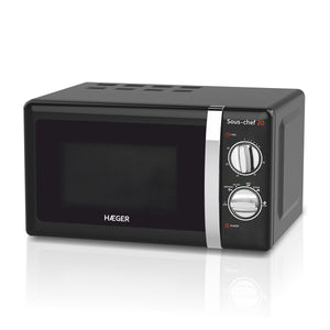 MW-70B.007A microondas Negro Solo microondas Encimera 20 L 700 W