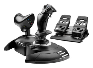 T.Flight Full Kit X Negro USB Palanca de mando Analógico/Digital PC, Xbox