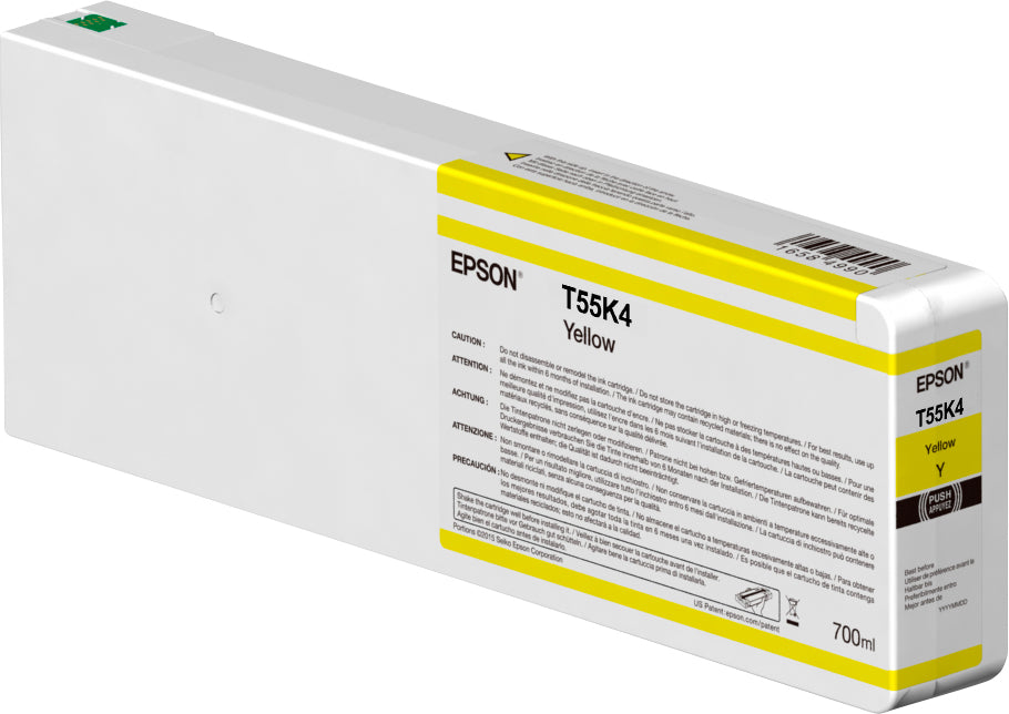 T55K400 cartucho de tinta 1 pieza(s) Original Amarillo