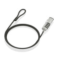 Cable de Seguridad tipo NANO con cerradura de combinación para ordenador, monitor, portátil 1.5m