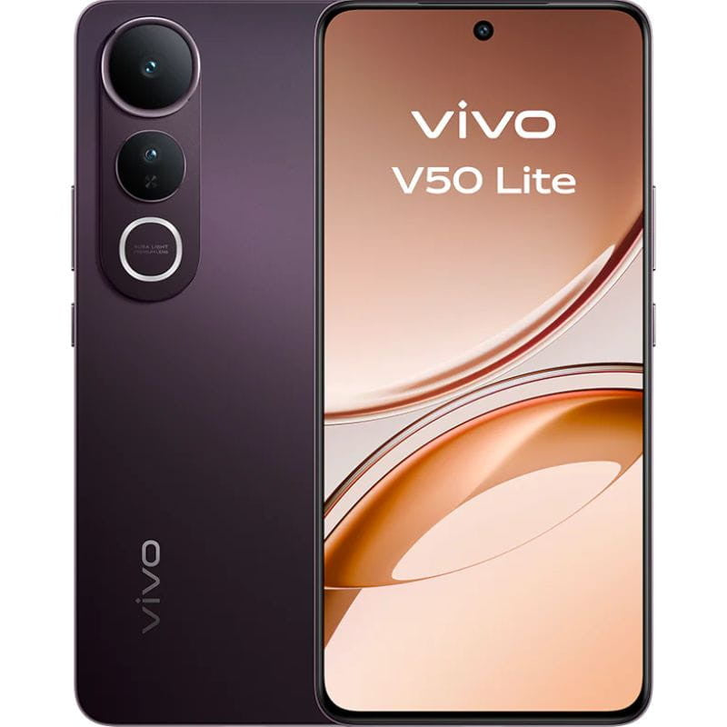 Smartphone Vivo V50 Lite 8GB/ 256GB/ 6.77"/ Negro Fantasma