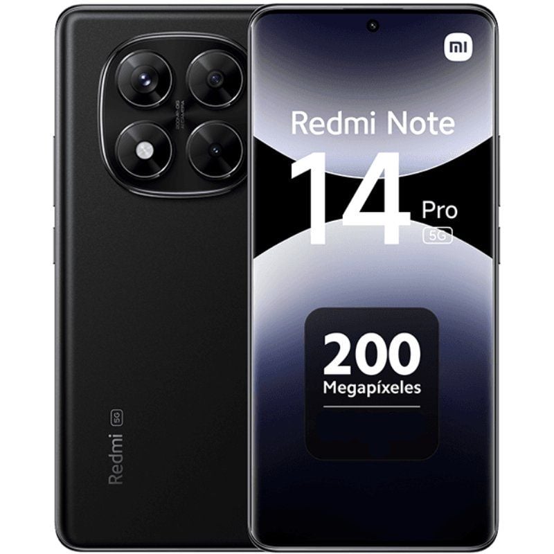 Xiaomi Redmi Note 14 Pro 5G 8GB/256GB Negro