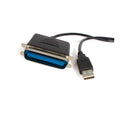 Cable de 1,8m Adaptador de Impresora Paralelo Centronics a USB A