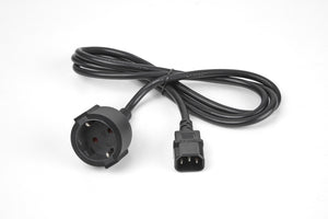 CABLE SALIDA C14/schuko 2 m 10 A