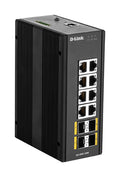 DIS-300G-12SW Gestionado L2 Gigabit Ethernet (10/100/1000) Negro