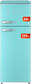 Frigor�fico 2 puertas Evvo F45 Retro Az�l Pastel