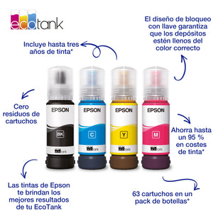 103 Botella de tinta amarilla EcoTank