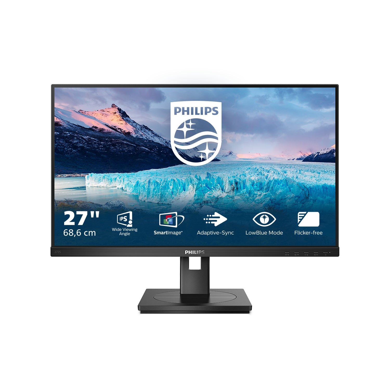 272S1M/00 pantalla para PC 68,6 cm (27") 1920 x 1080 Pixeles Full HD LCD Negro