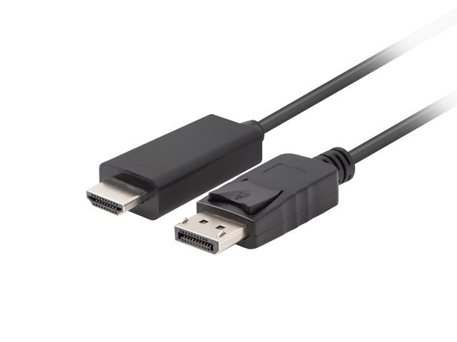 CA-DPHD-11CC-0018-BK cambiador de género para cable DisplayPort HDMI Negro