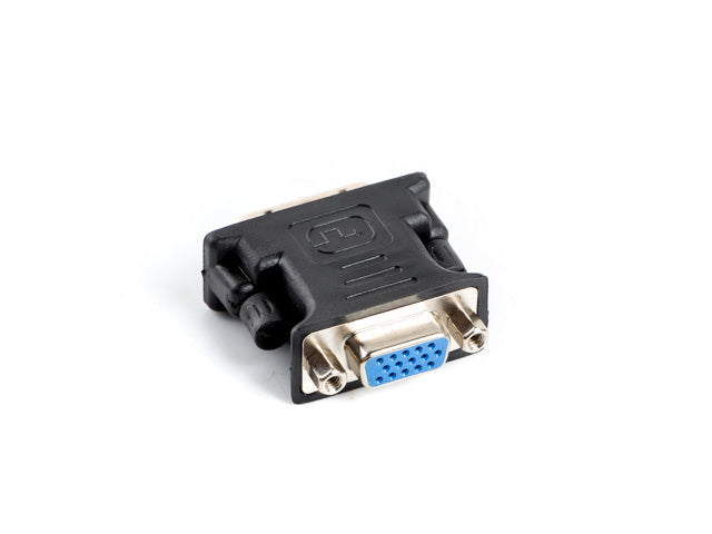 AD-0012-BK cambiador de género para cable DVI-I VGA (D-Sub) Negro