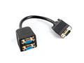 AD-0020-BK cable VGA 0,2 m VGA (D-Sub) 2 x VGA (D-Sub) Negro