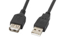 CA-USBE-10CC-0050-BK cable USB USB 2.0 5 m USB A Negro