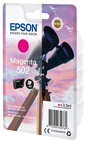 Singlepack Magenta 502 Ink