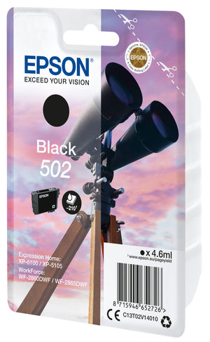 Singlepack Black 502 Ink