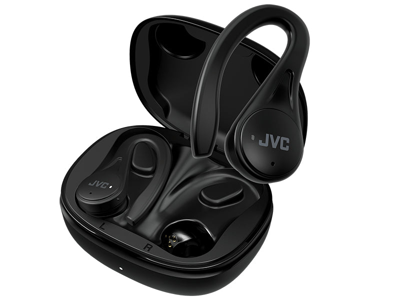 HA-EC25T Auriculares True Wireless Stereo (TWS) gancho de oreja, Dentro de oído Llamadas/Música Bluetooth Negro