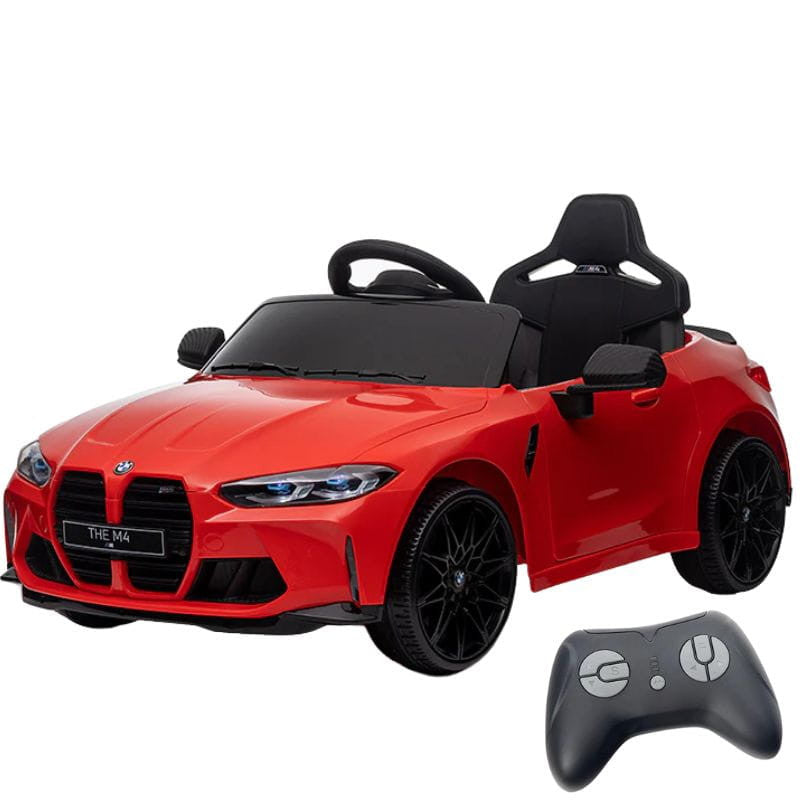 BMW M4 12V Rojo - Coche eléctrico para niños
