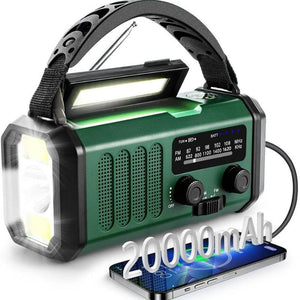 Radio de Emergencia Portátil 20000 mAh