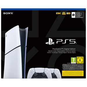 Sony PlayStation 5 Digital Edition 825 GB Wifi Negro, Blanco Chasis E