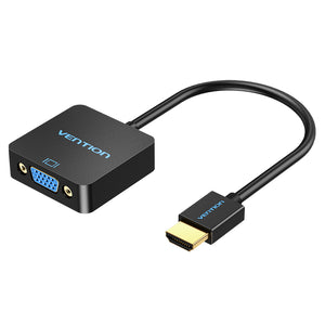 ACPBB adaptador de cable de vídeo 0,15 m HDMI tipo A (Estándar) VGA (D-Sub) Gris
