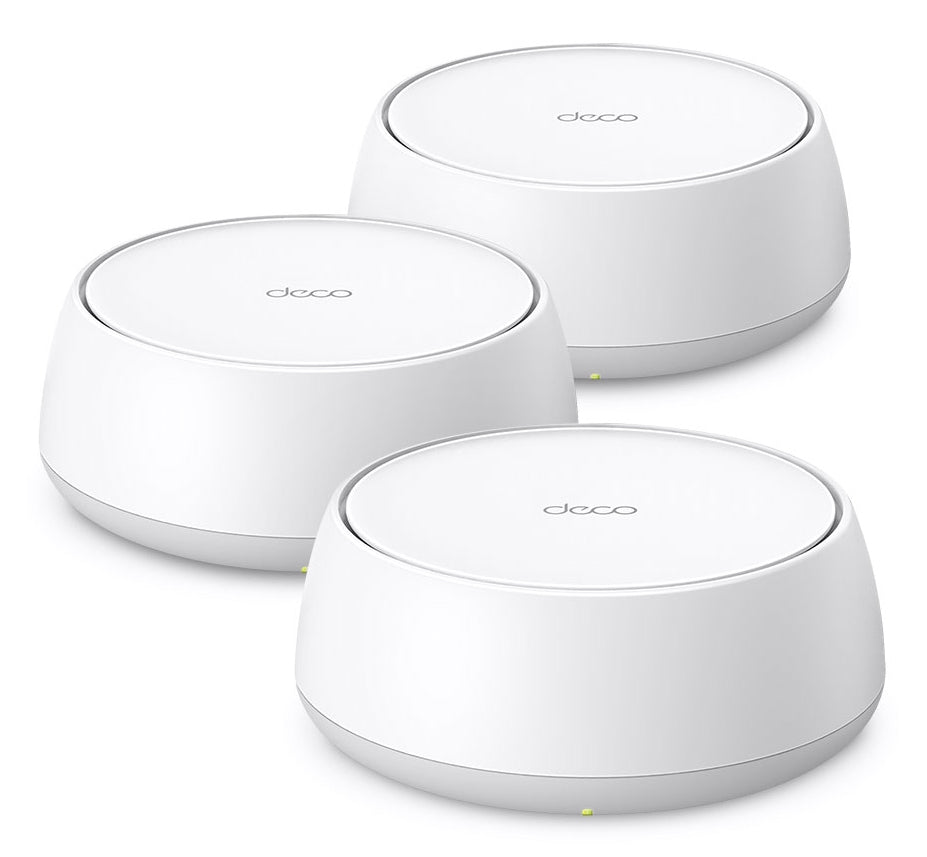 DECO BE25(3-PACK) sistema Wi-Fi Mesh (Wi-Fi en malla) Doble banda (2,4 GHz / 5 GHz) Wi-Fi 7 (802.11be) Blanco 2 Interno
