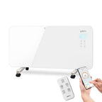Radiador Eléctrico Bajo Consumo 2000W Programable Control Móvil App y WIFI Blanco