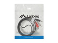 CA-MJRC-10CC-0015-BK cable de audio 1,5 m 3,5mm 2 x RCA Negro