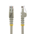 Cable Ethernet CAT6 de 50cm - LSZH - Cable de Red de 10 Gigabits de 250MHz y PoE de 100W UTP sin Enganches (Snagless) con Alivio de Tensión - Gris - CAT 6 - ETL