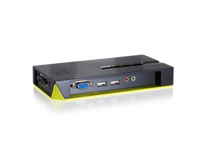 Switch KVM de 4 puertos USB con Audio
