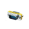 124300 cambiador de género para cable DB-9 Plata
